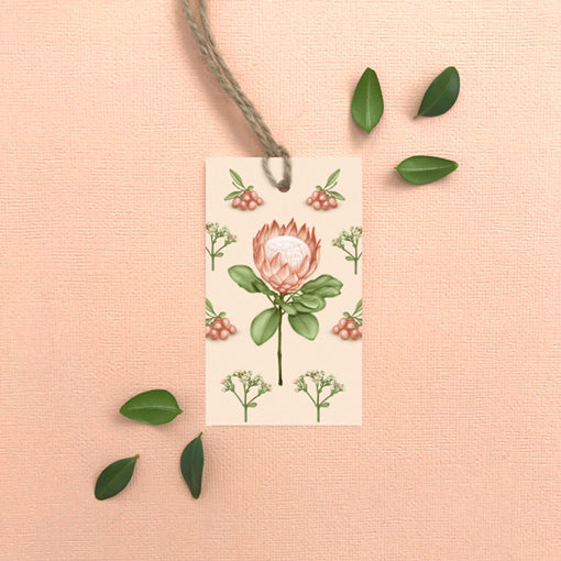 Protea- Gift Tags - Set of Ten