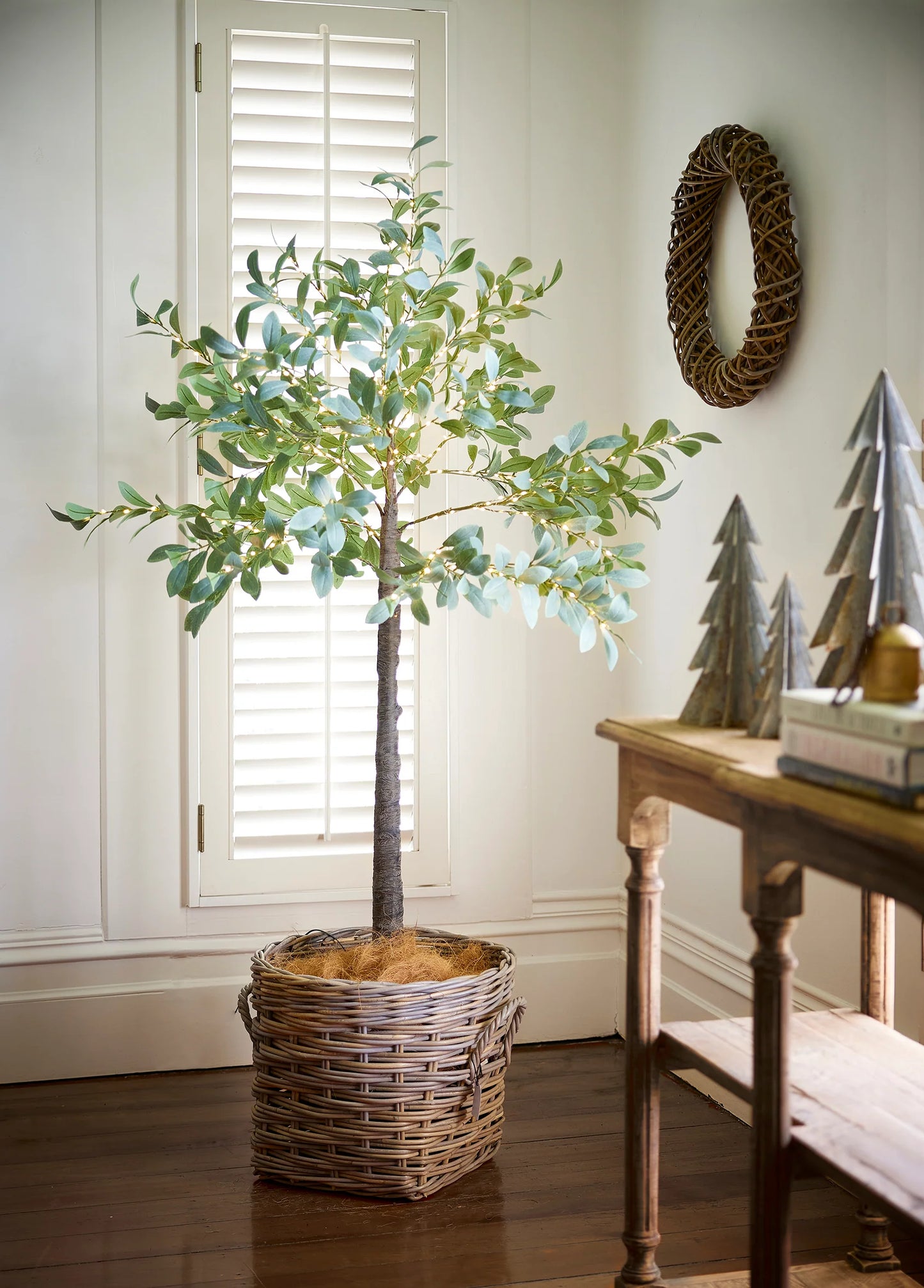 Olive Tree Light Up Dark Leaf - Small