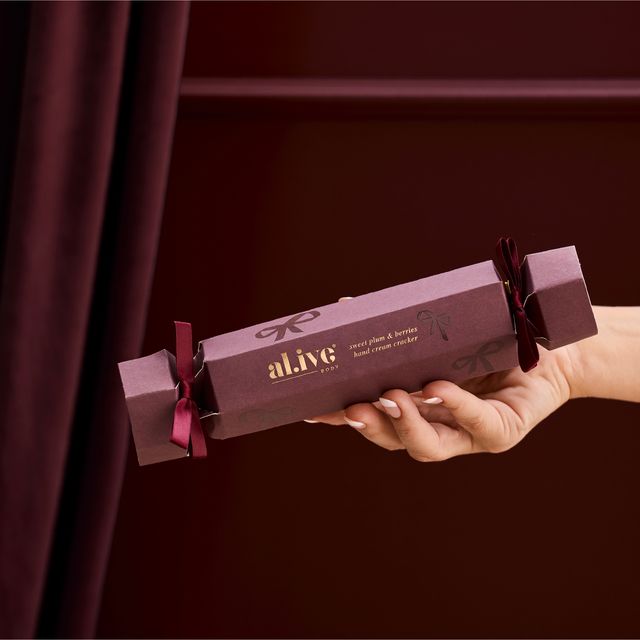 al.ive Hand Cream Cracker - Sweet Plum & Berries