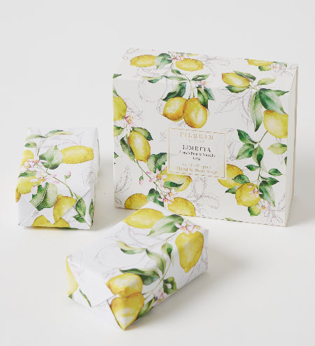 Limetta Scented Soap Gift Set of 2 - French Pear & Vanilla Scent