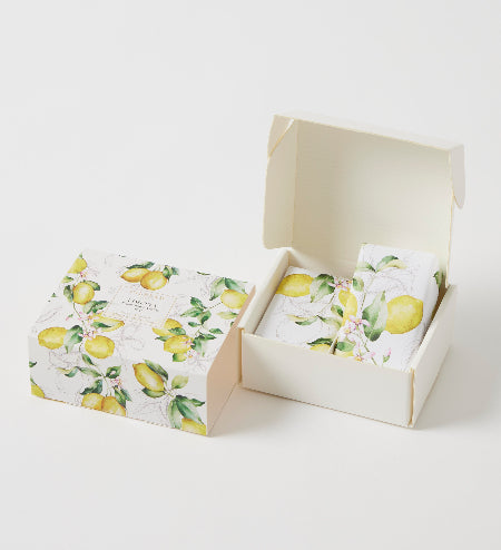 Limetta Scented Soap Gift Set of 2 - French Pear & Vanilla Scent