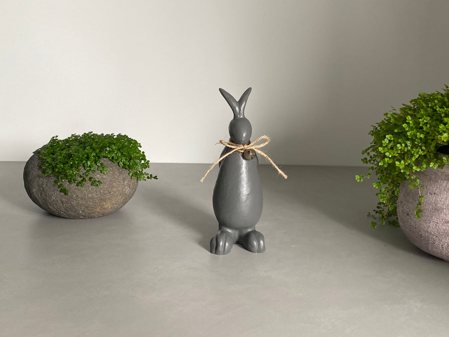 Wilde & Co Handmade Concrete Rabbit