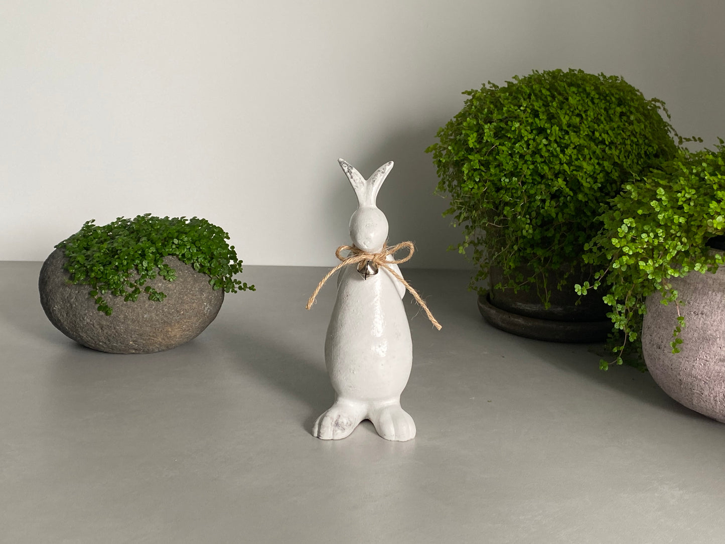 Wilde & Co Handmade Concrete Rabbit