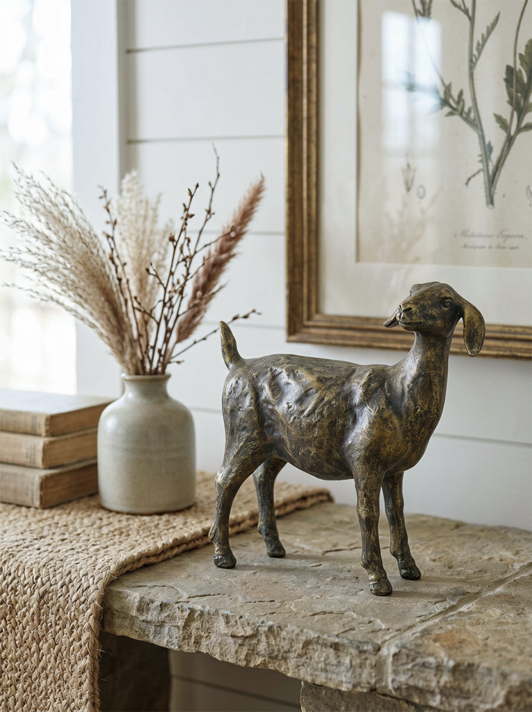 Bronze Sheep Standing