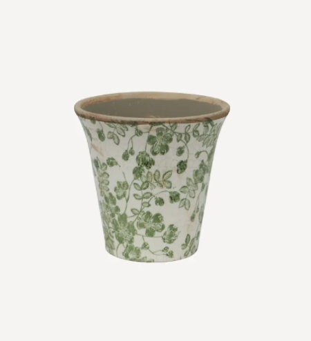 Botanical Fluted Pot | Large