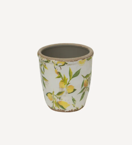 Botanical Lemon Pot | Small