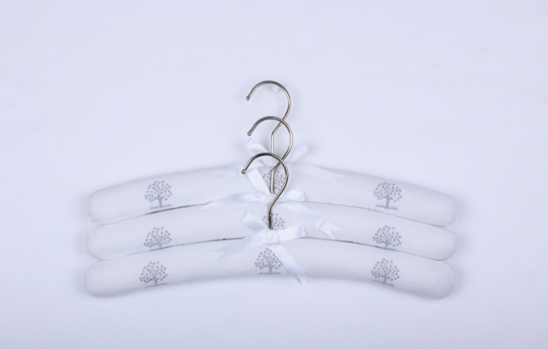 Topiary Tree Embroidered Coat Hangers | Set of Three