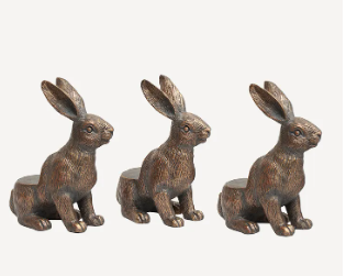 Hare Pot Stand | Set of 3