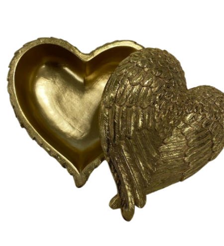 Gold Wing Trinket Box