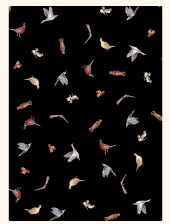 Duck Shooting Multi Art NZ Tea Towel