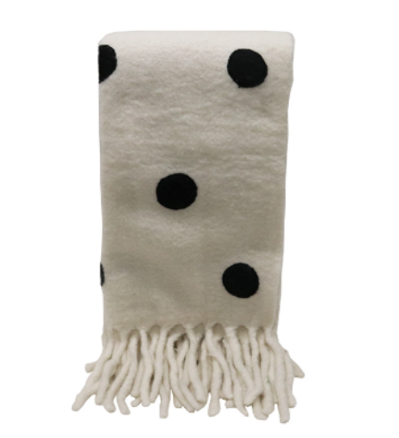 Polka Dot Throw