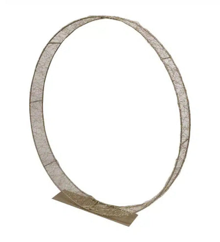 Vienna LED Wire Ring Wreath Standing 60cm