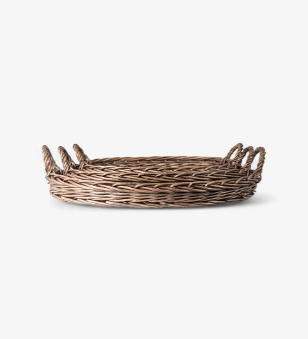 Riviera Oval Wicker Tray - Large