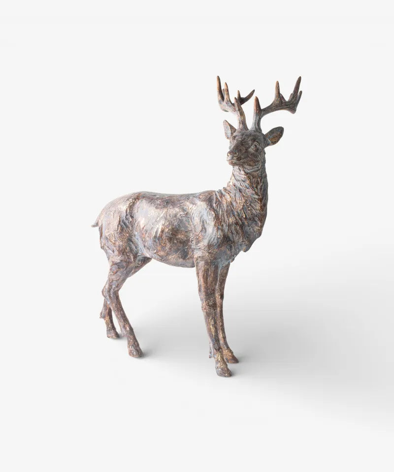 Sentinel Large Standing Reindeer Left Side