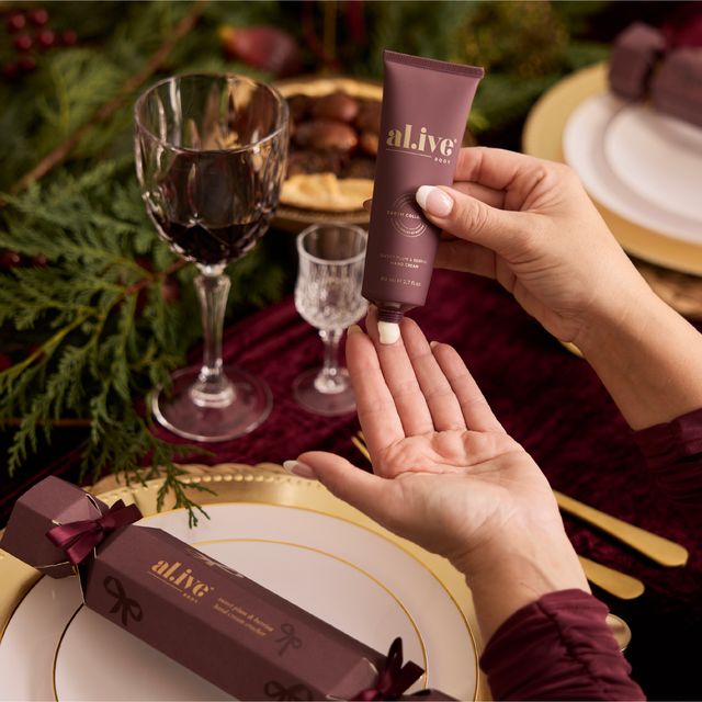 al.ive Hand Cream Cracker - Sweet Plum & Berries