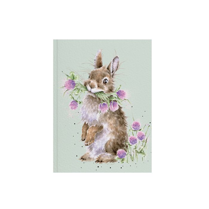 Wrendale Head Clover Heels Rabbit A6 Notebook