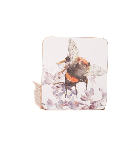 'The Orchard' Bee Water colour Design Coasters