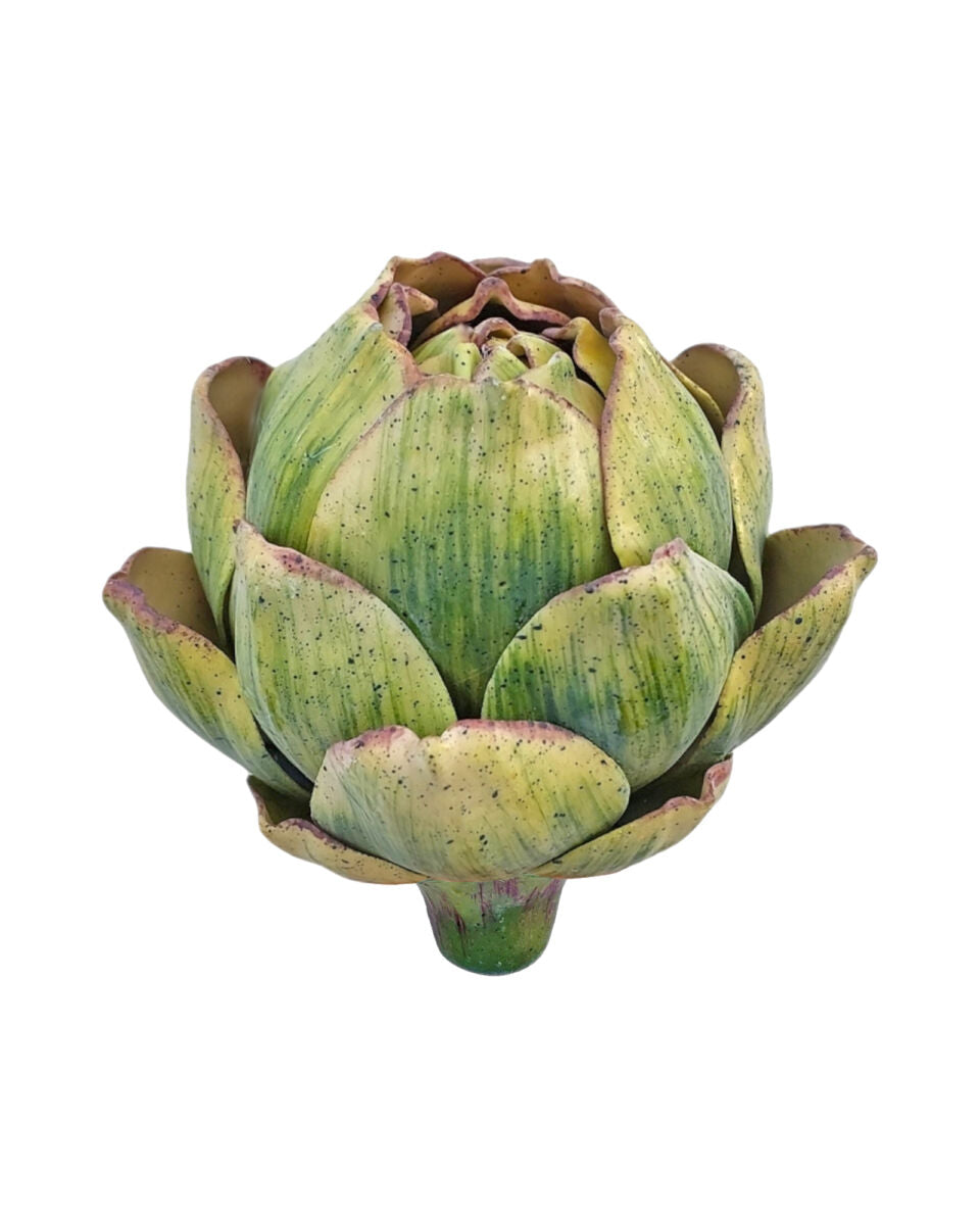 Open Artichoke - Speckled Green