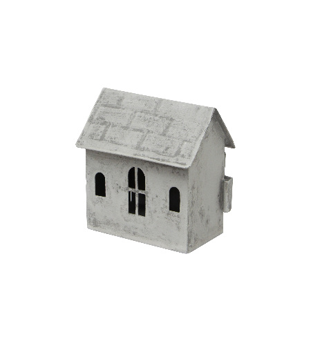 Tea Light House Zinc Small