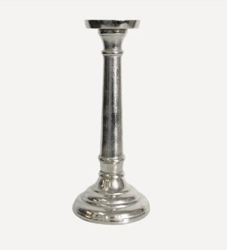 Silver Candle Holder - Medium