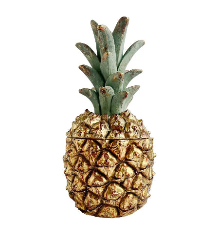 Decorative Pineapple Storage Box
