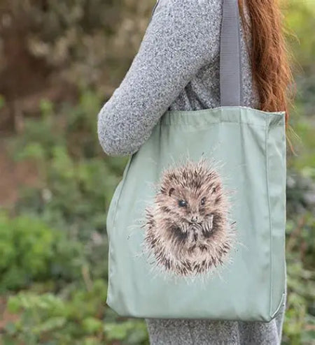 Wrendale Canvas Bag - Awakening Hedgehog