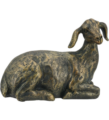 Bronze Sheep Sitting