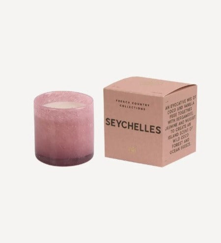 Glass Candle Seychelles