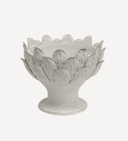 Hand-Crafted Artichoke Leaf Bowl