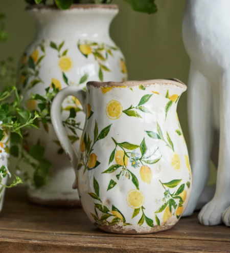 Botanical Lemon Jug | Short