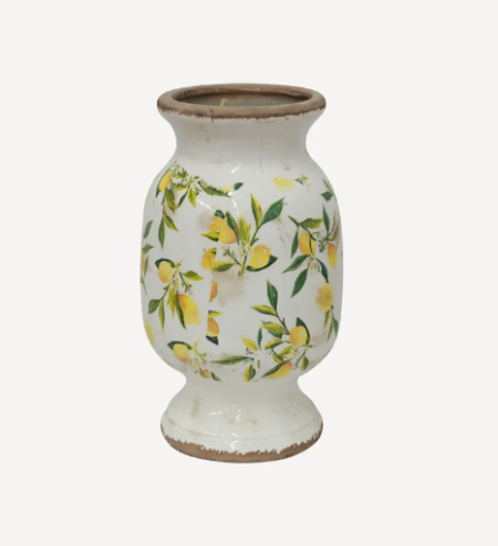 Botanical Lemon Urn