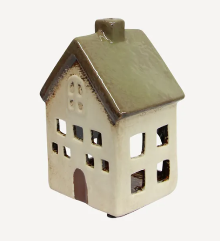 Alsace Tea Light Villa Olive Green