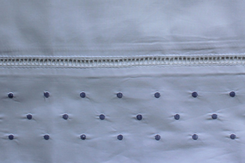 Dot White 100% Cotton Pillowcase Pairs