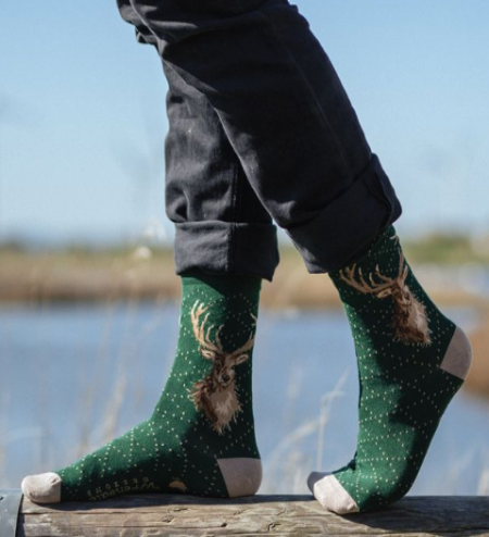 Wrendale Men's Socks Portrait of a Stag