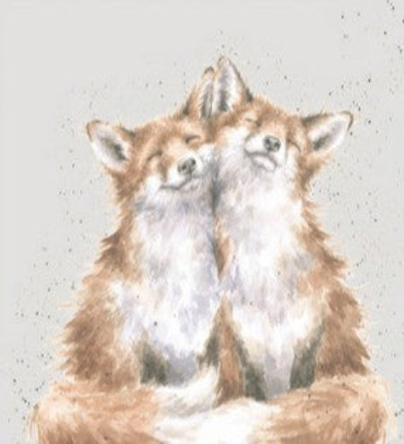 Paper Napkin - Cocktail -Wrendale Designs - Foxes