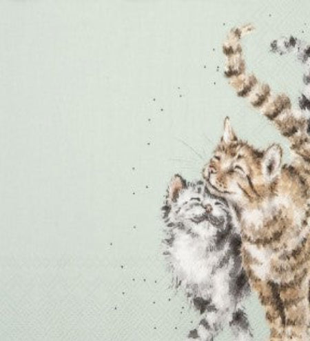 Paper Napkin - Cocktail -Wrendale Designs - Kitties