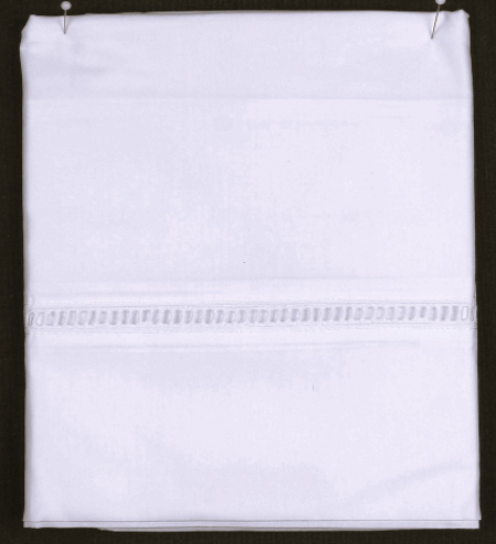 Hemstitch 100% Cotton Pillowcase Pair
