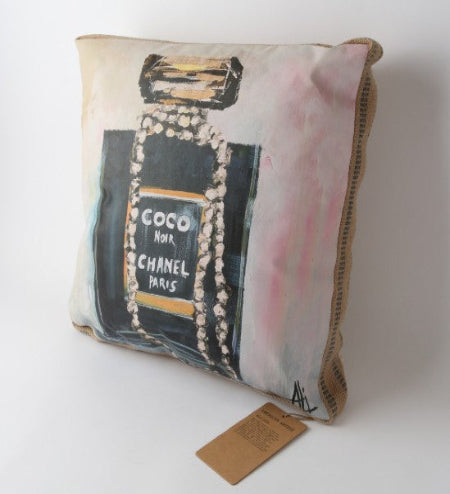 Art Cushion - Burlap Coco