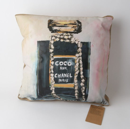 Art Cushion - Burlap Coco