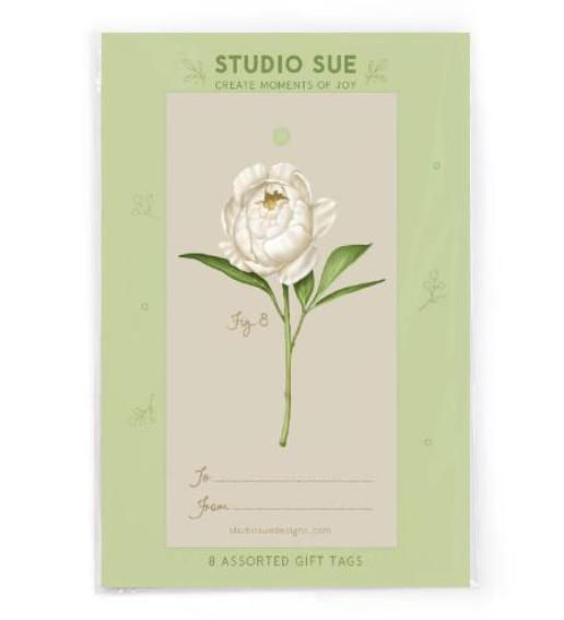 Botanical Collection - Gift Tags - Set of Eight