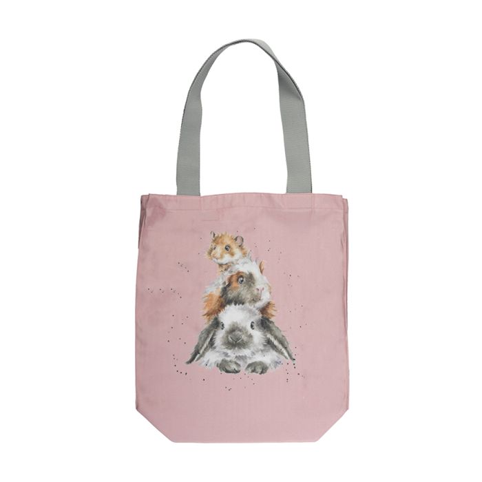 Wrendale Canvas Bag - Piggy in the Middle