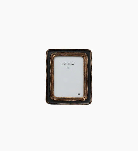 Beaded Photo Frame Black 4 x 6