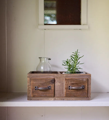 2 Part Organiser Faux Draws