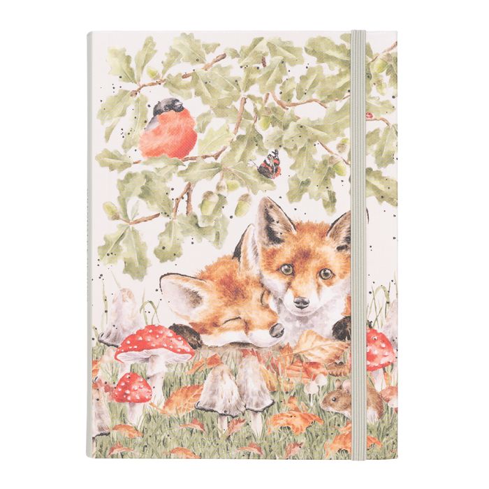 Wrendale Under the Oak Tree - Fox Flexi Notebook