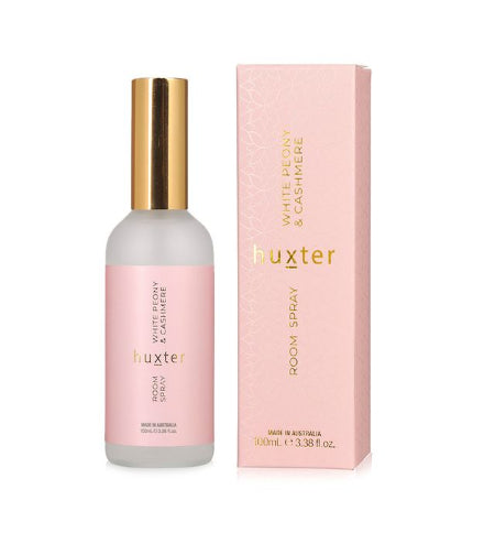 Huxter Room Spray 100ml Boxed - Pink - White Peony & Cashmere