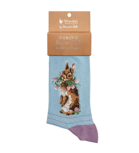 Wrendale Womans Socks - Head Clover Heels